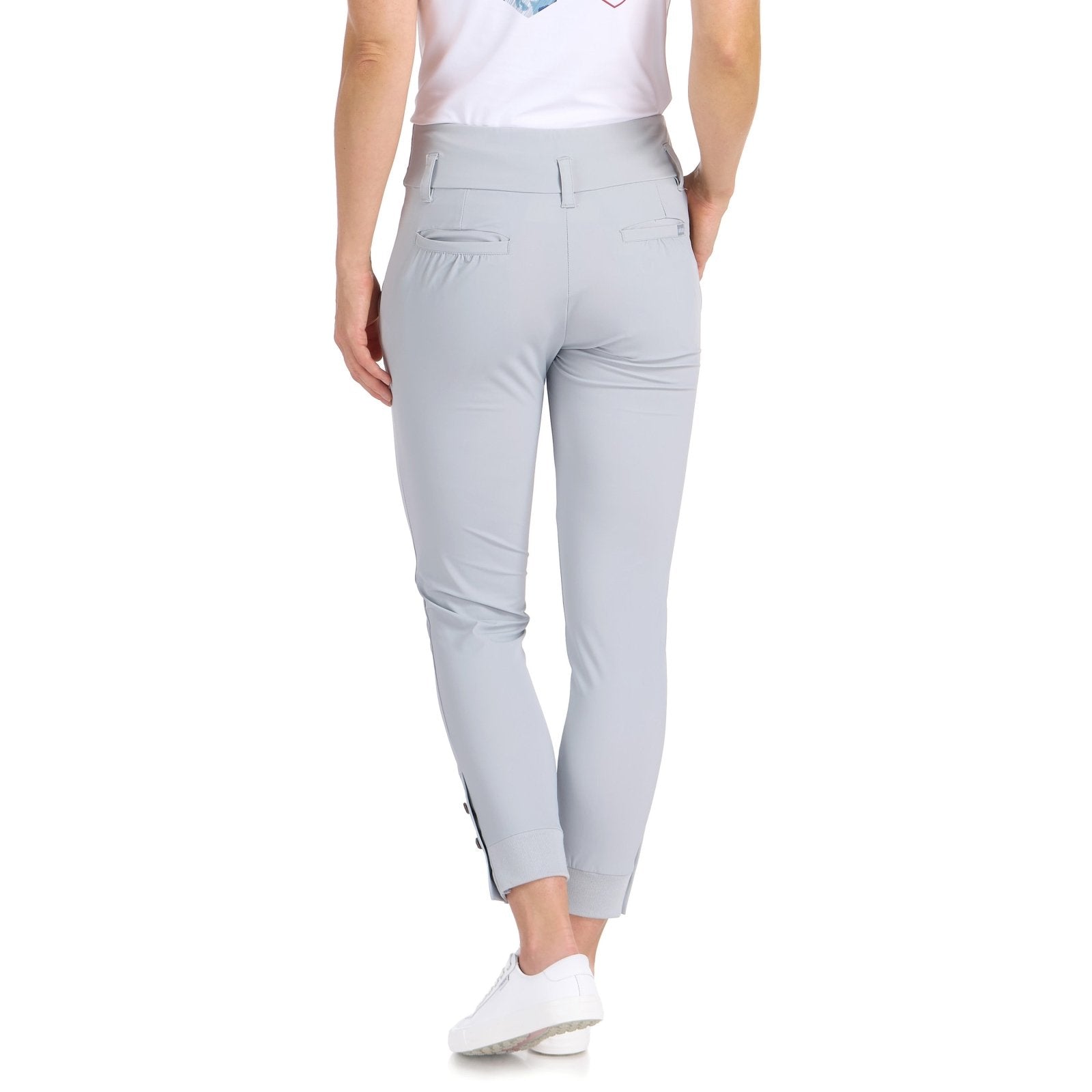 Ariana Slim Grey Jogger - SwingDish Women&