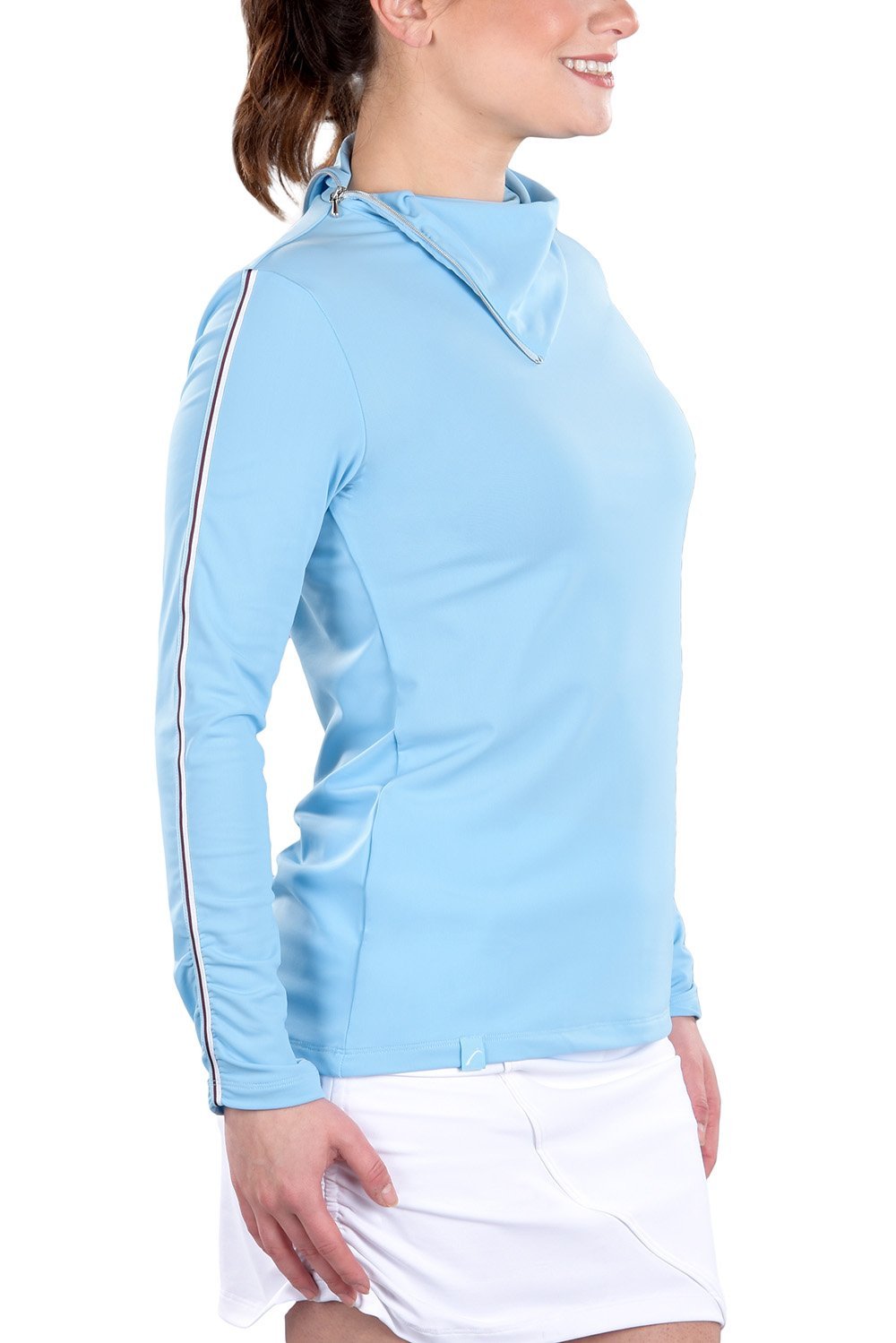 Ellie Cornflower Blue Top - SwingDish