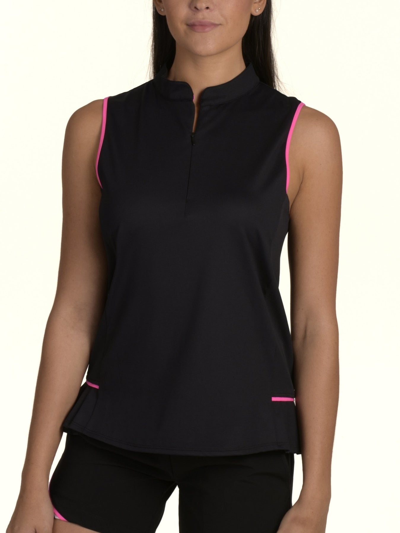 Woman Wearing SwingDish Julie Black - FINAL SALE Product View 1