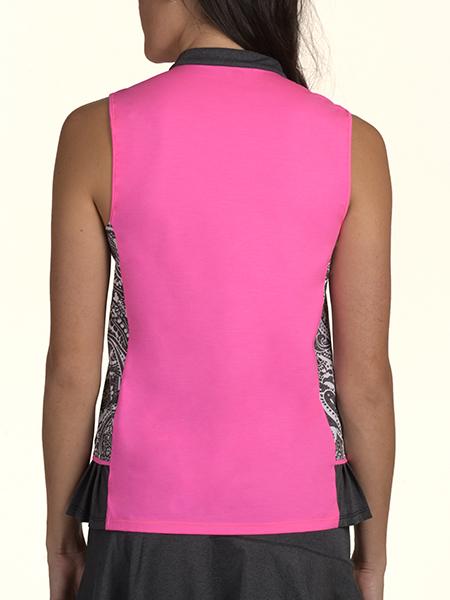 Woman Wearing SwingDish Julie Printed - FINAL SALE Product View 3