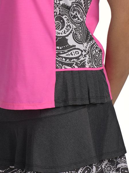 Woman Wearing SwingDish Julie Printed - FINAL SALE Product View 2