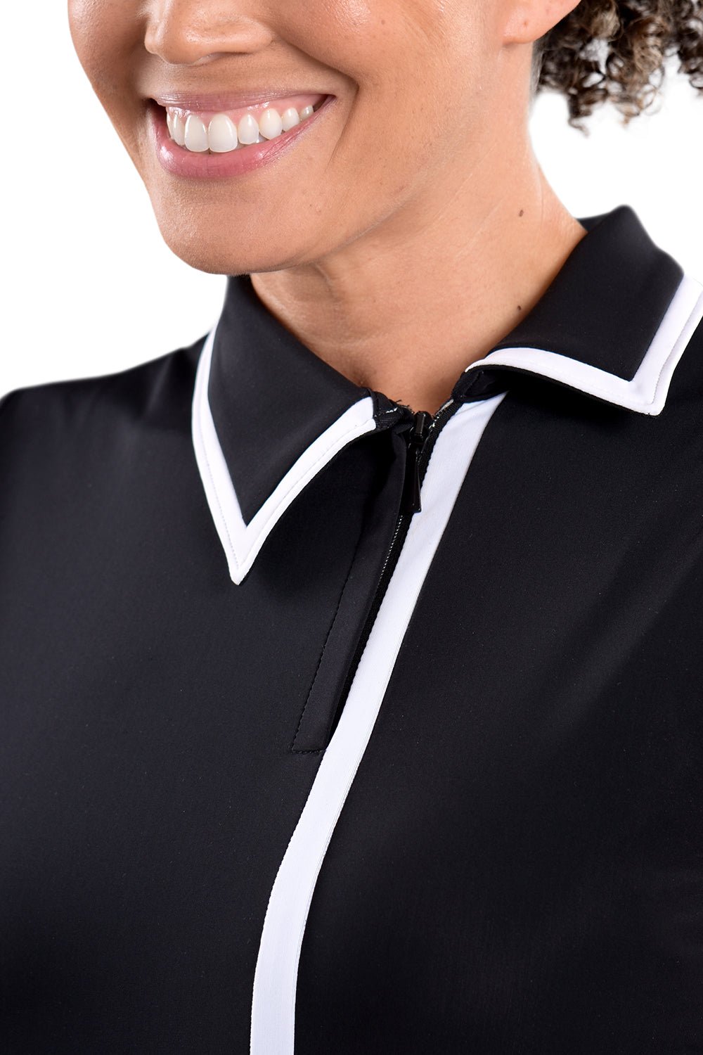 Kelly Sleeveless Top in Black - SwingDish Women&