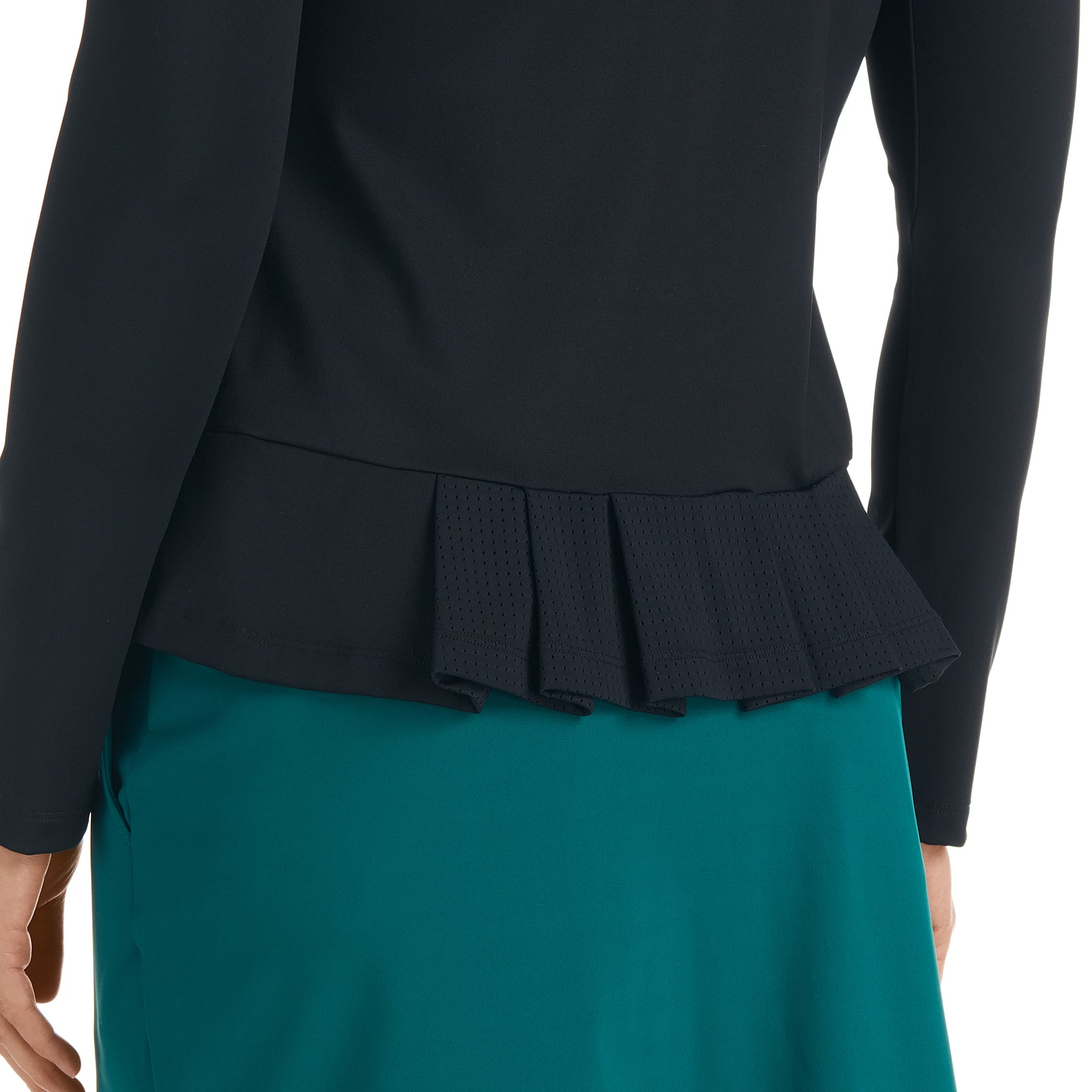 Marley Long Sleeve Black Top - FINAL SALE