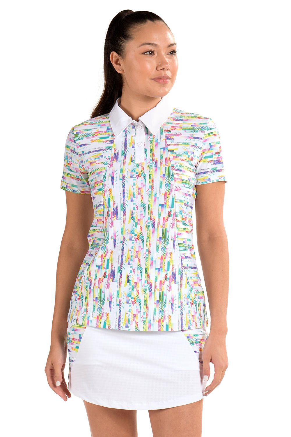 Meredith Print Top - SwingDish Women&