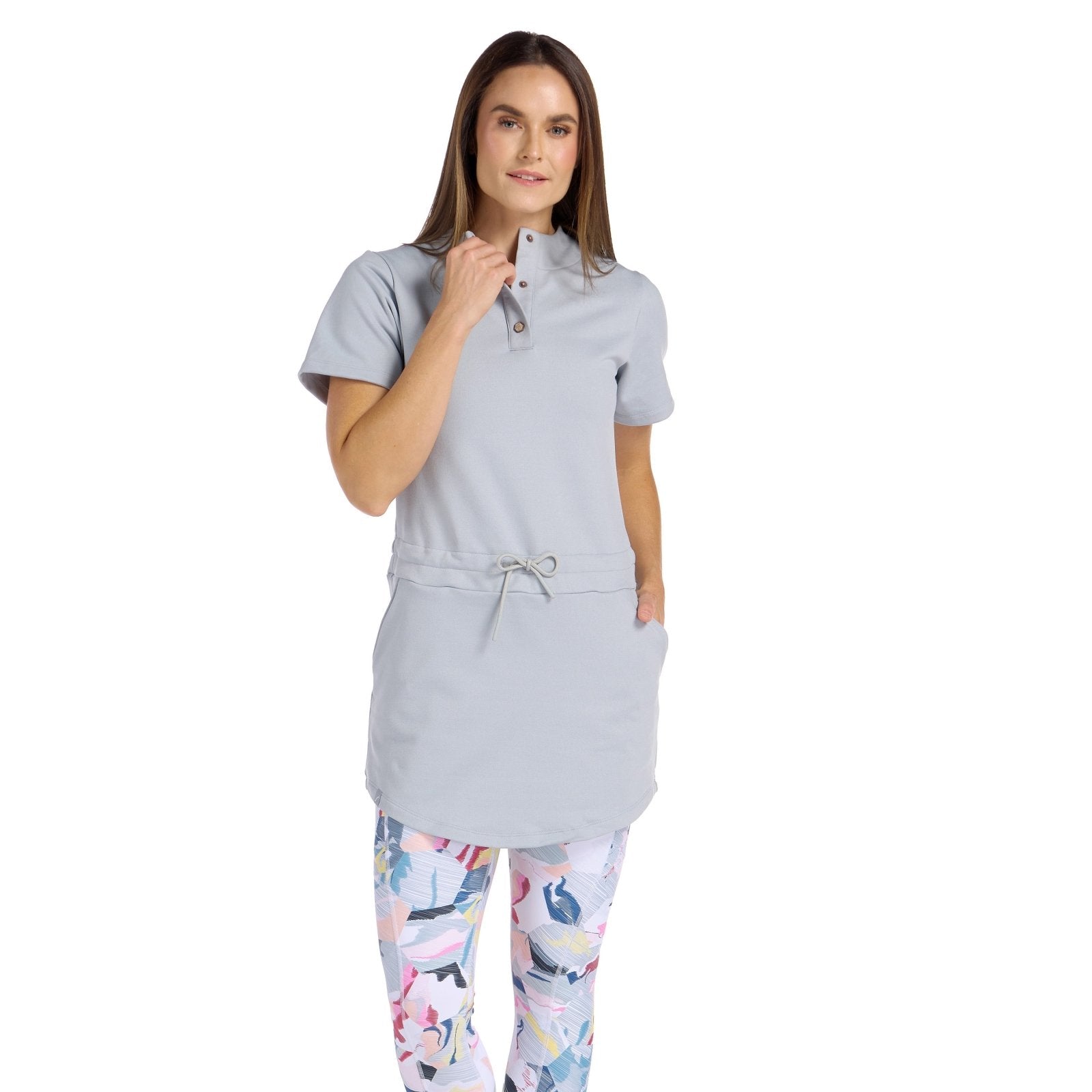 Parker Grey Dress - SwingDish Women&