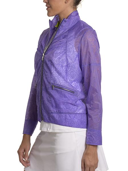 Purple Rose Bomber Jacket - SwingDish (3761651384394)