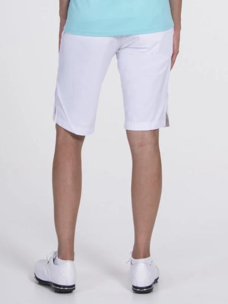 Woman Wearing SwingDish Resort Signature Bermuda - FINAL SALE Product View 2