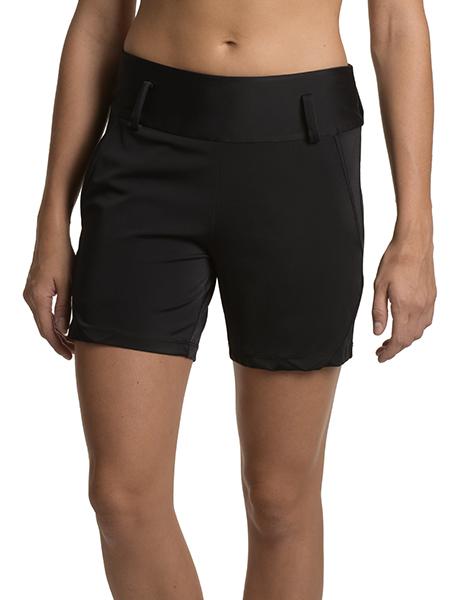 Woman Wearing SwingDish Riley Black - FINAL SALE Product View 1