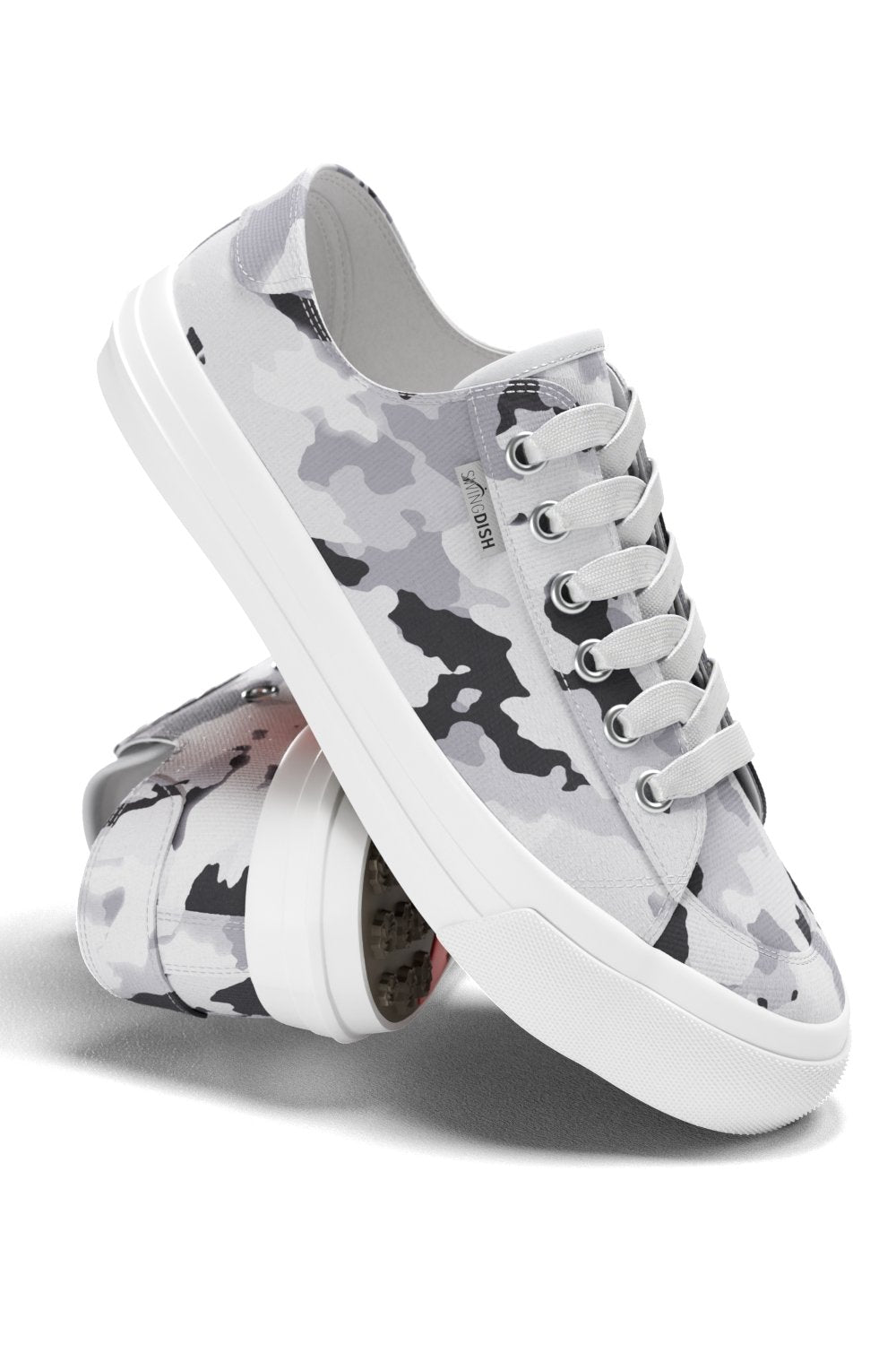 Spikeless Camo Canvas Traveler Shoe - SwingDish Women&