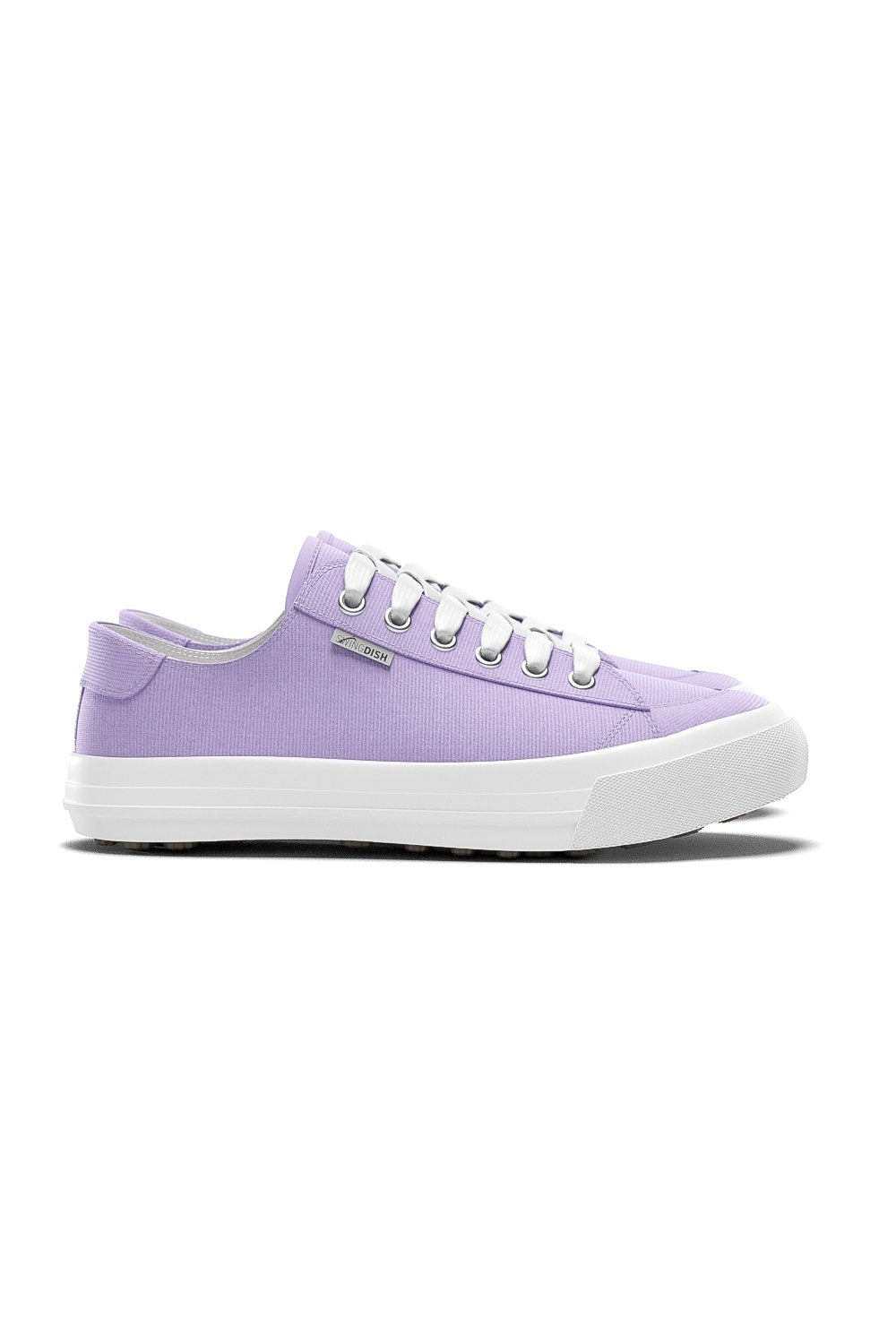 Spikeless Lilac Canvas Traveler Shoe - SwingDish Women&