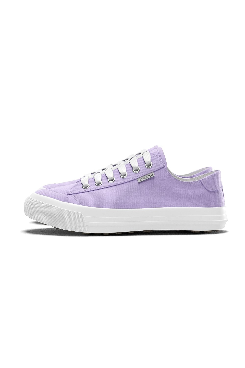 Spikeless Lilac Canvas Traveler Shoe - SwingDish Women&