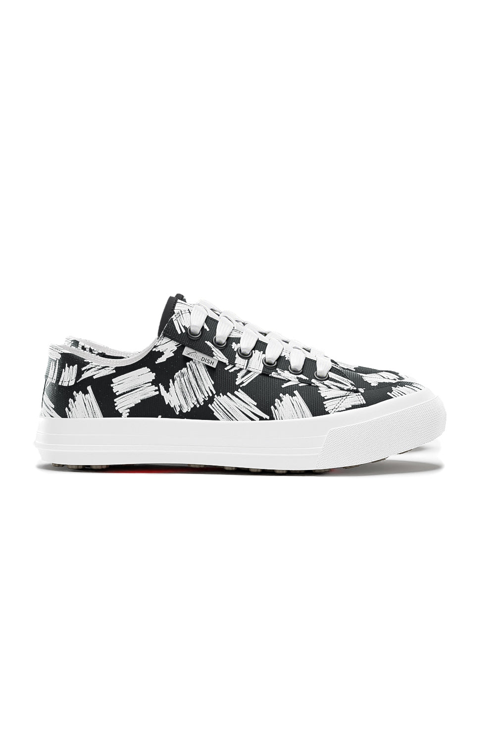 Spikeless Scribble Canvas Traveler Shoe - SwingDish Women&