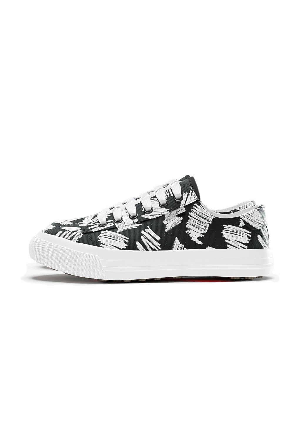 Spikeless Scribble Canvas Traveler Shoe - SwingDish Women&