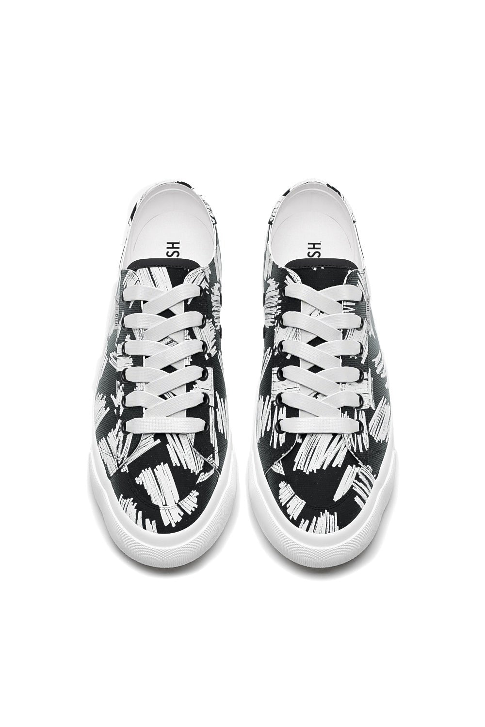 Spikeless Scribble Canvas Traveler Shoe - SwingDish Women&