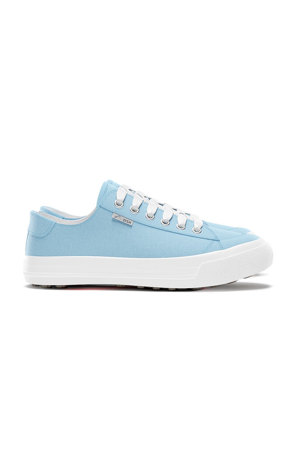 Spikeless Sky Blue Canvas Traveler Shoe - SwingDish Women&