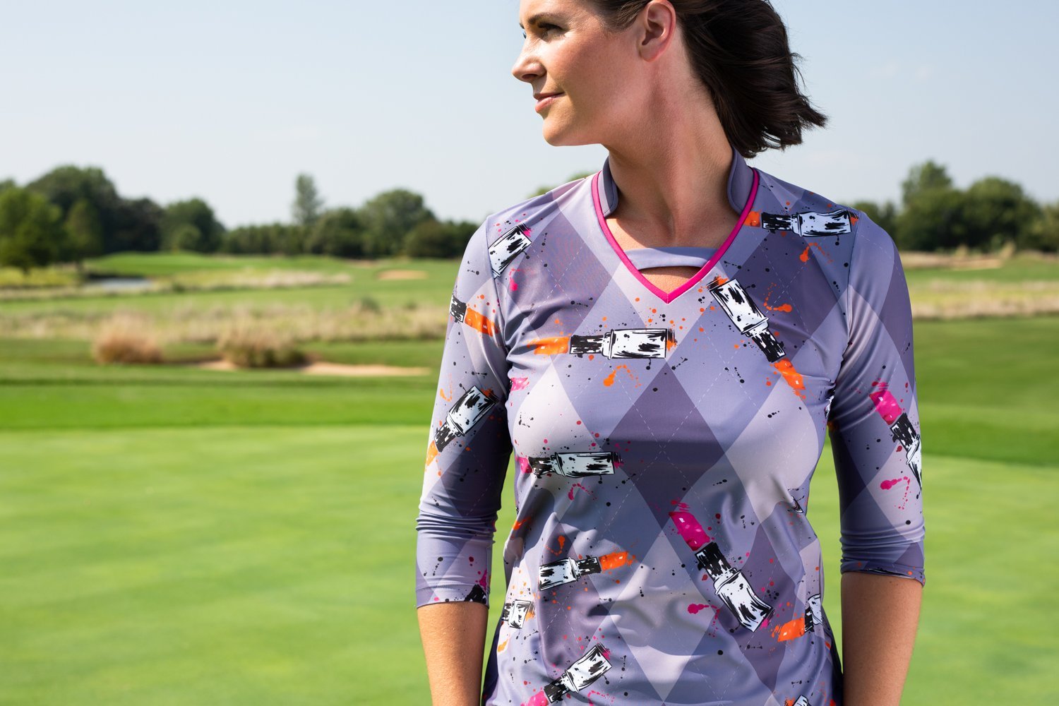 Woman Wearing SwingDish Tallyn Product View 5